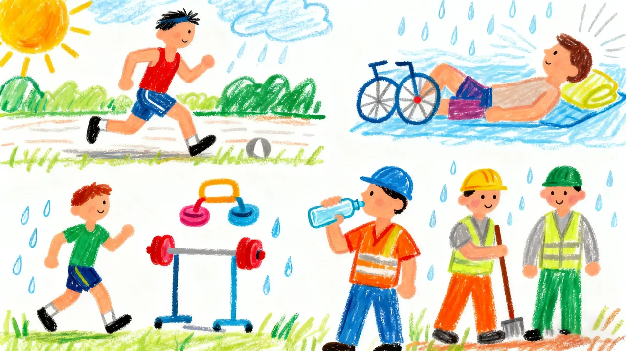 Situation-Specific Hydration: Adjust for Activity and Heat